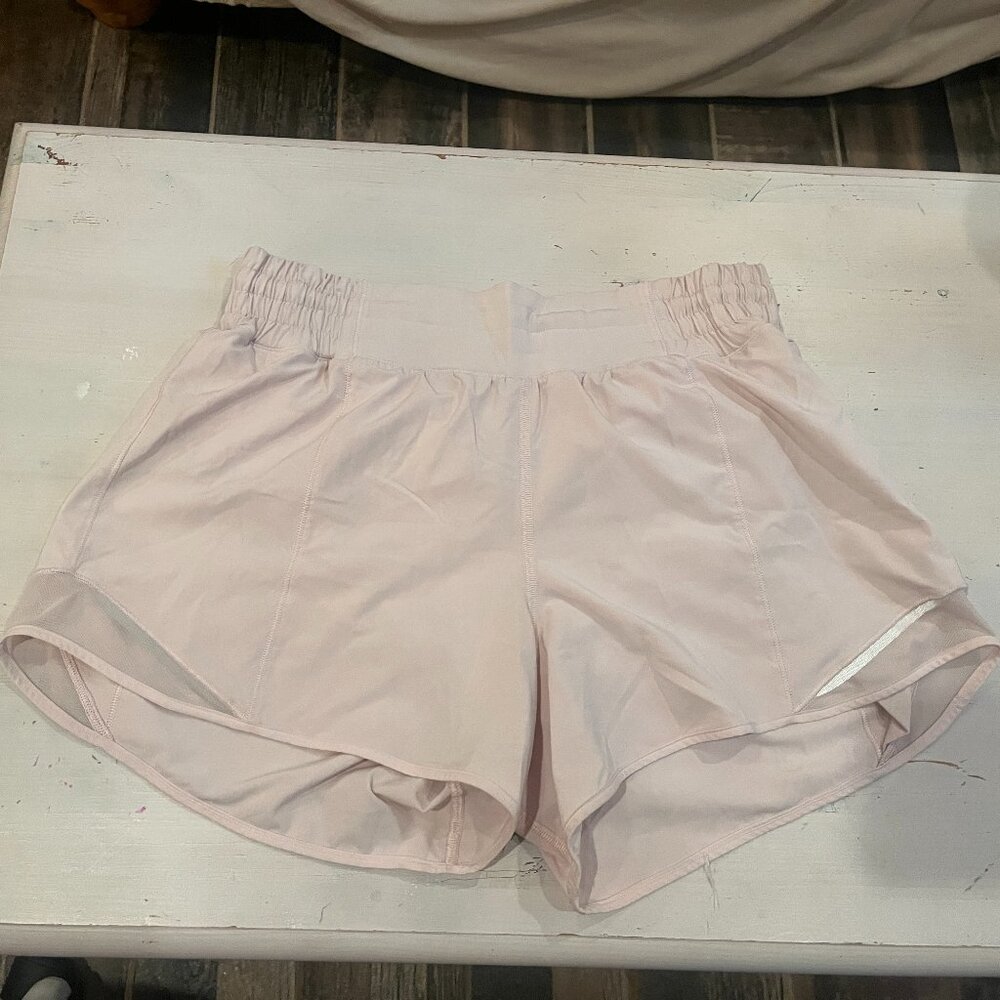 RARE light pink lululemon hottie hots